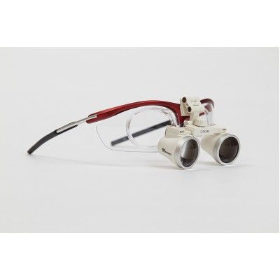 Amtech GL6 Sport 3.5 - бинокулярные лупы системы Flip-up на спортивной оправе, увеличение 3.5x 