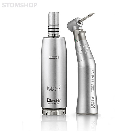 Bien-Air Chiropro 3rd Gen - система для имплантологии с угловым наконечником Micro-Series CA 20:1 L, с подсветкой