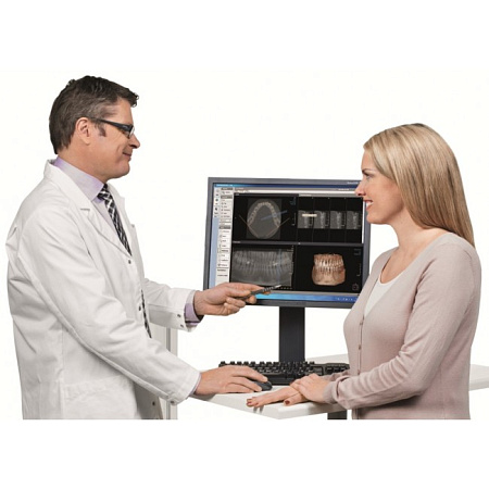 KaVo Pan eXam Plus 3D Ceph (2 датчика) - универсальный датчик Pan/Ceph для панорамной томографии, цефалостат, функция 3D-томографии 6x8 см