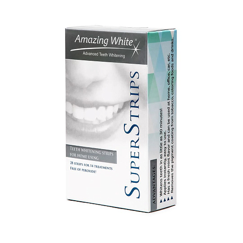 Полоски для отбеливания зубов Super Strips