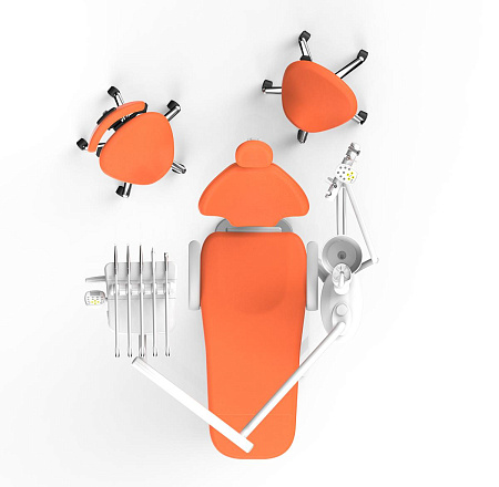 Ritter Ultimate - стоматологическая установка с нижней подачей инструментов