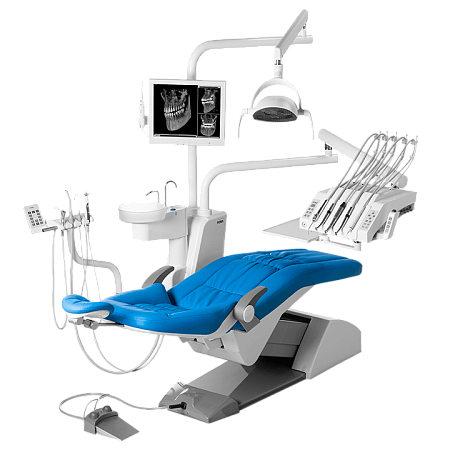 FONA 1000 S - стоматологическая установка с верхней подачей инструментов