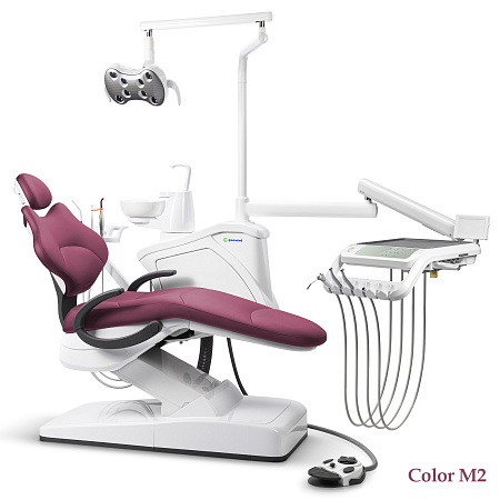 GreenMED S300 – Стоматологическая установка с мягкой обивкой и с нижней подачей