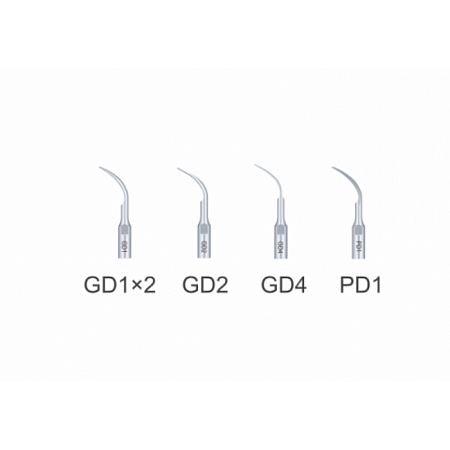 Woodpecker DTE-D1 - портативный ультразвуковой скалер, 5 насадок в комплекте