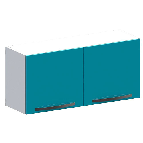 ВИТАЛИЯ Н5 ЛЮКС — Навесной медицинский шкаф металлические дверцы