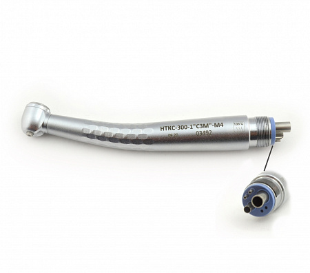 ВХ-Тайфун НТКС-300-1 «СЗМ» – турбинный кнопочный стоматологический наконечник (керамические ш/п)