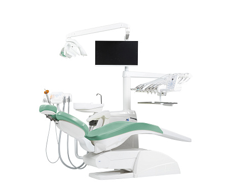 Miglionico NG — стоматологическая установка с верхней подачей инструментов