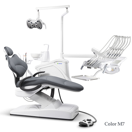 GreenMED S300 – Стоматологическая установка с мягкой обивкой и с верхней подачей