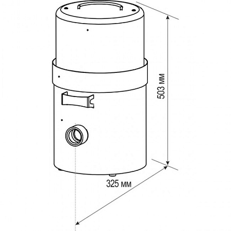 Аверон УПЗ 1.0 СТАЙЕР - пылесос для удаления отходов и очистки воздуха в зуботехнических лабораториях