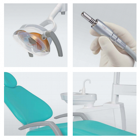 Cefla Dental Group Victor 200 (AM8050) - стоматологическая установка с нижней/верхней подачей инструментов