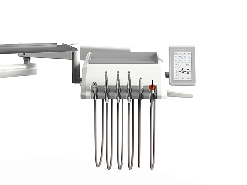 SILVERFOX 8000C-SRS0 – Стоматологическая установка с нижней подачей и с мягкой обивкой