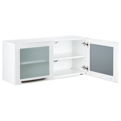 ВИТАЛИЯ Н5 ЛЮКС — Навесной медицинский шкаф стеклянные дверцы