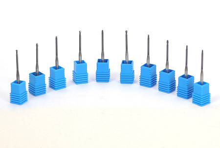 XTCERA – Фреза для обработки диоксида циркония (диаметр 1.0 мм, хвостовик 4 мм)